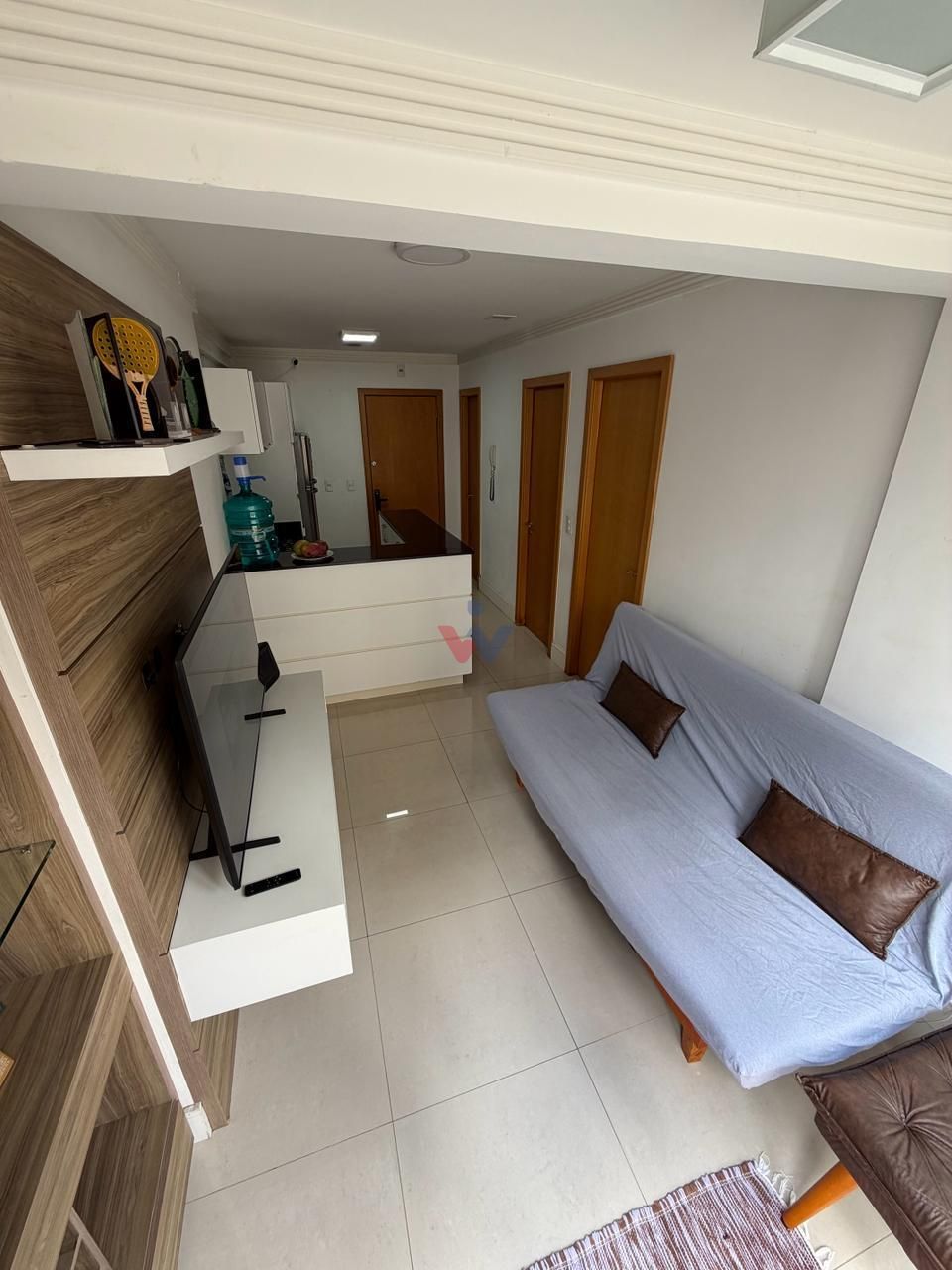 Apartamento mobiliado, 2 quartos com terraço de 30m² à venda n...