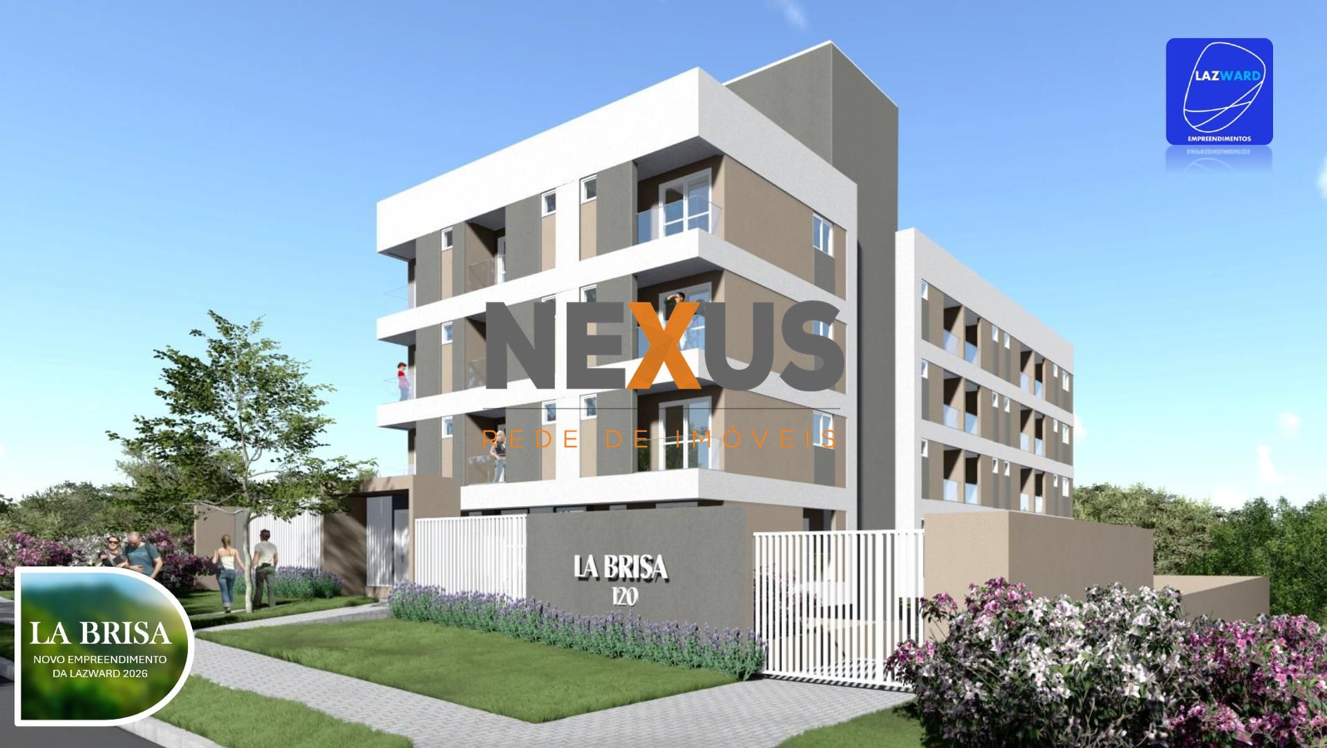 La Brisa Residence no Santa Cândida, 2 quartos, com vaga, pert...