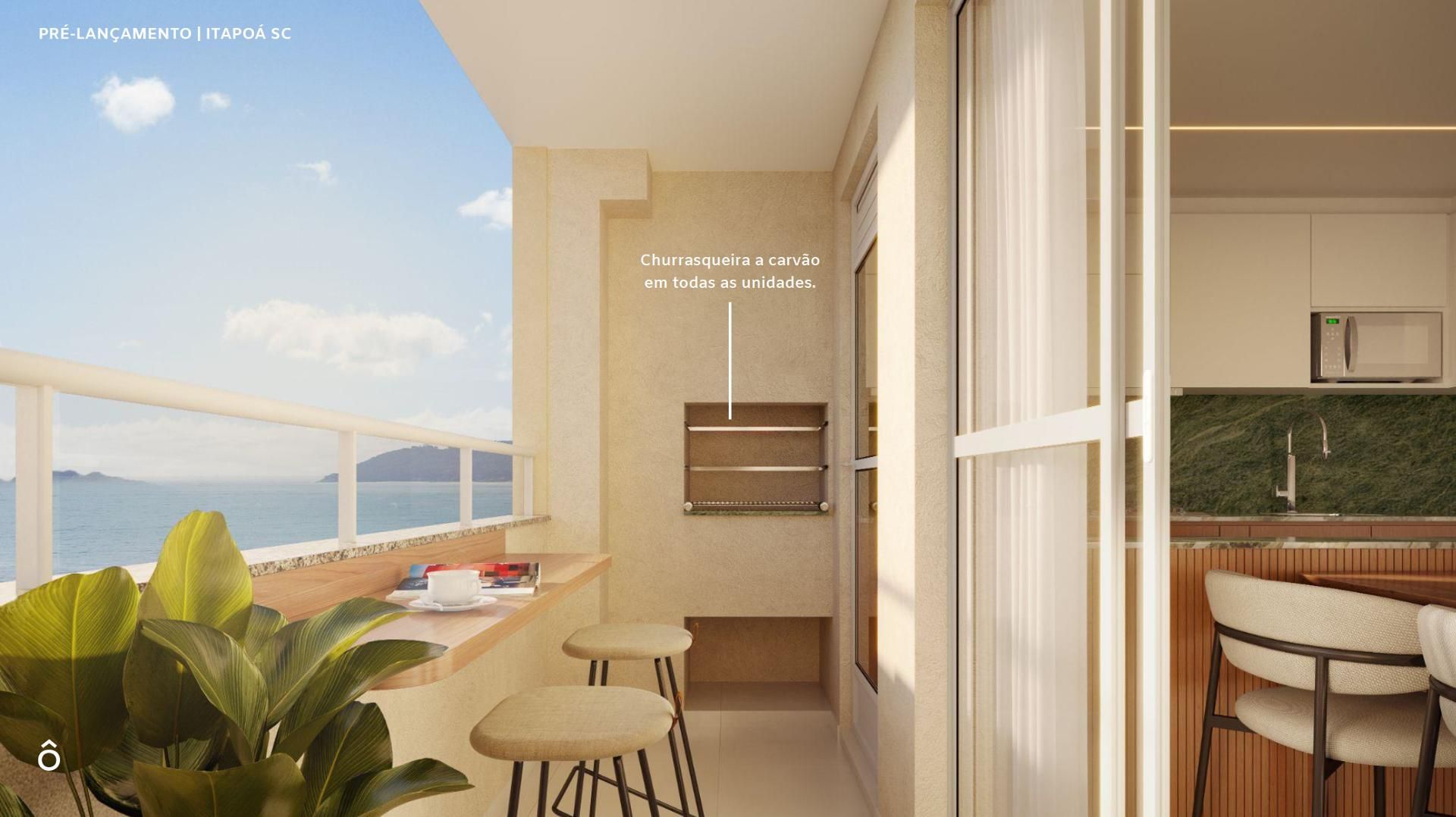 Apartamento à Venda em Itapoá, a 65 m da praia  Pontal do Nort...