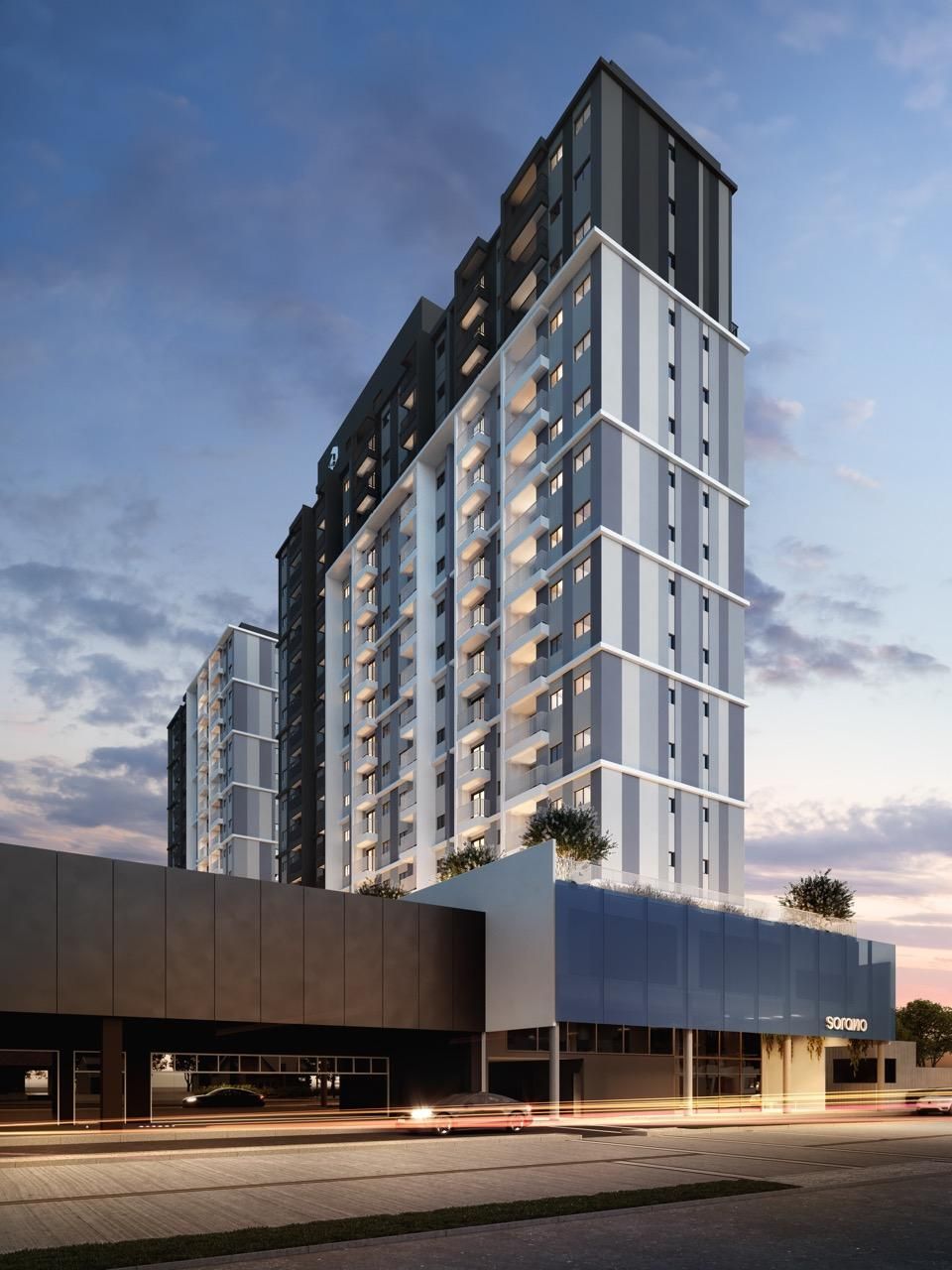 Apartamento à venda,  2 Quartos com Suíte, no Sorano, Novo Mun...