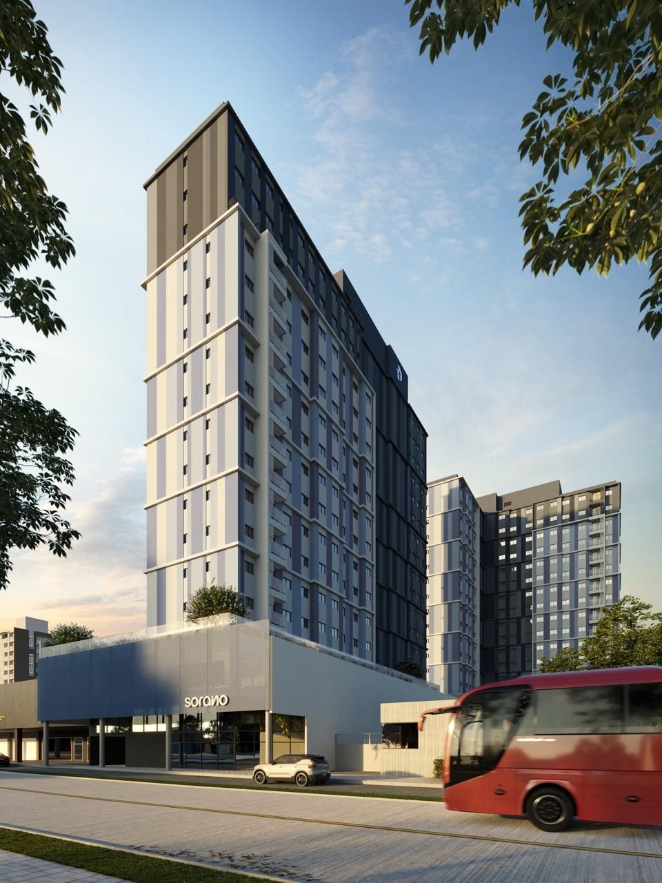 Apartamento à venda,  2 Quartos com Suíte, no Sorano, Novo Mun...