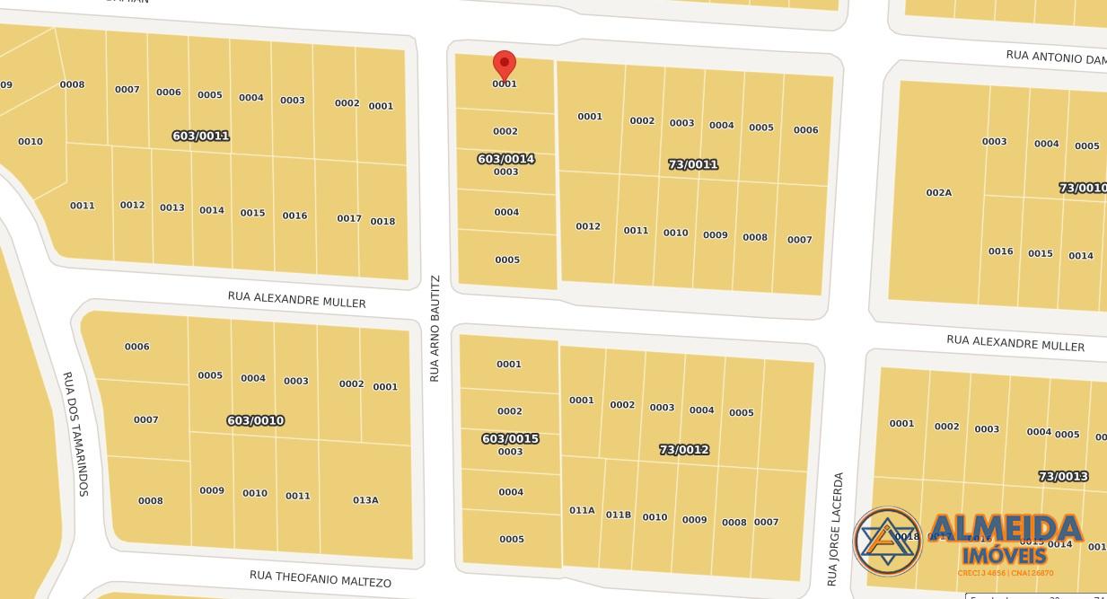 EXCELENTE LOTE DE ESQUINA NO LOTEAMENTO RECANTO TROPICAL II