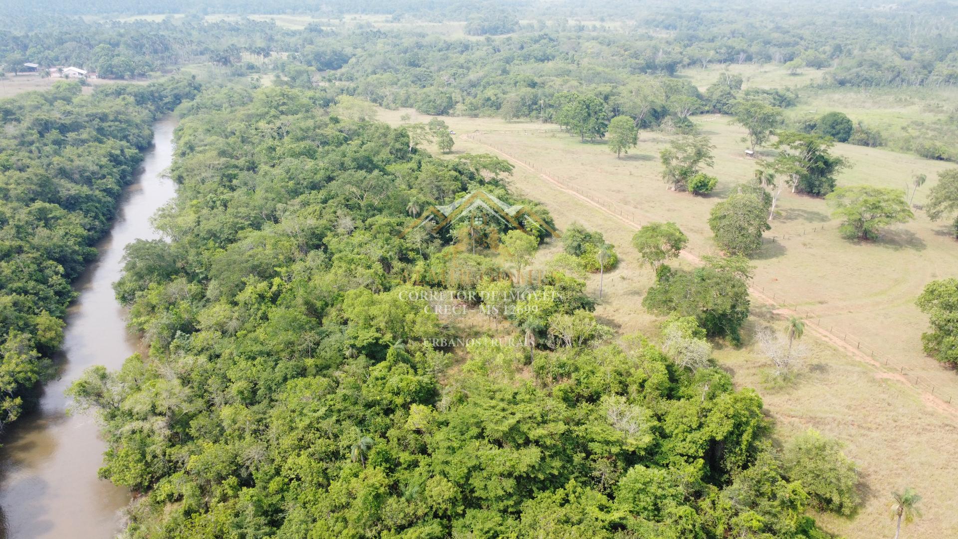 Chácara à venda, na beira do rio Aquidauana com forma de pagamento facilitada, ROCHEDO - MS