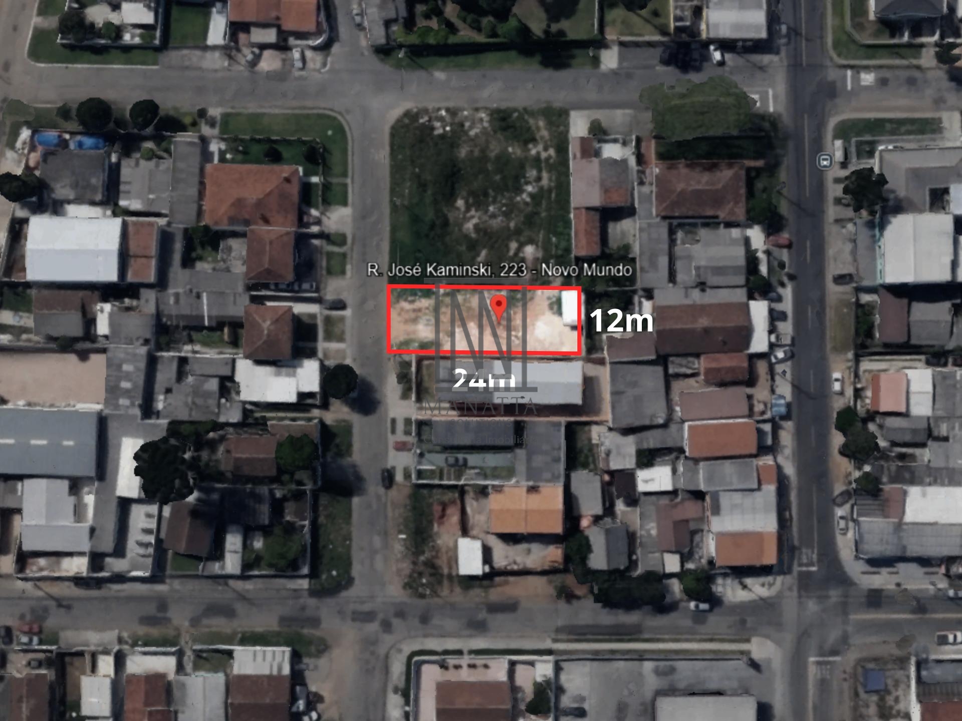 Terreno à venda, Novo Mundo, projeto de sobrados aprovado, CUR...