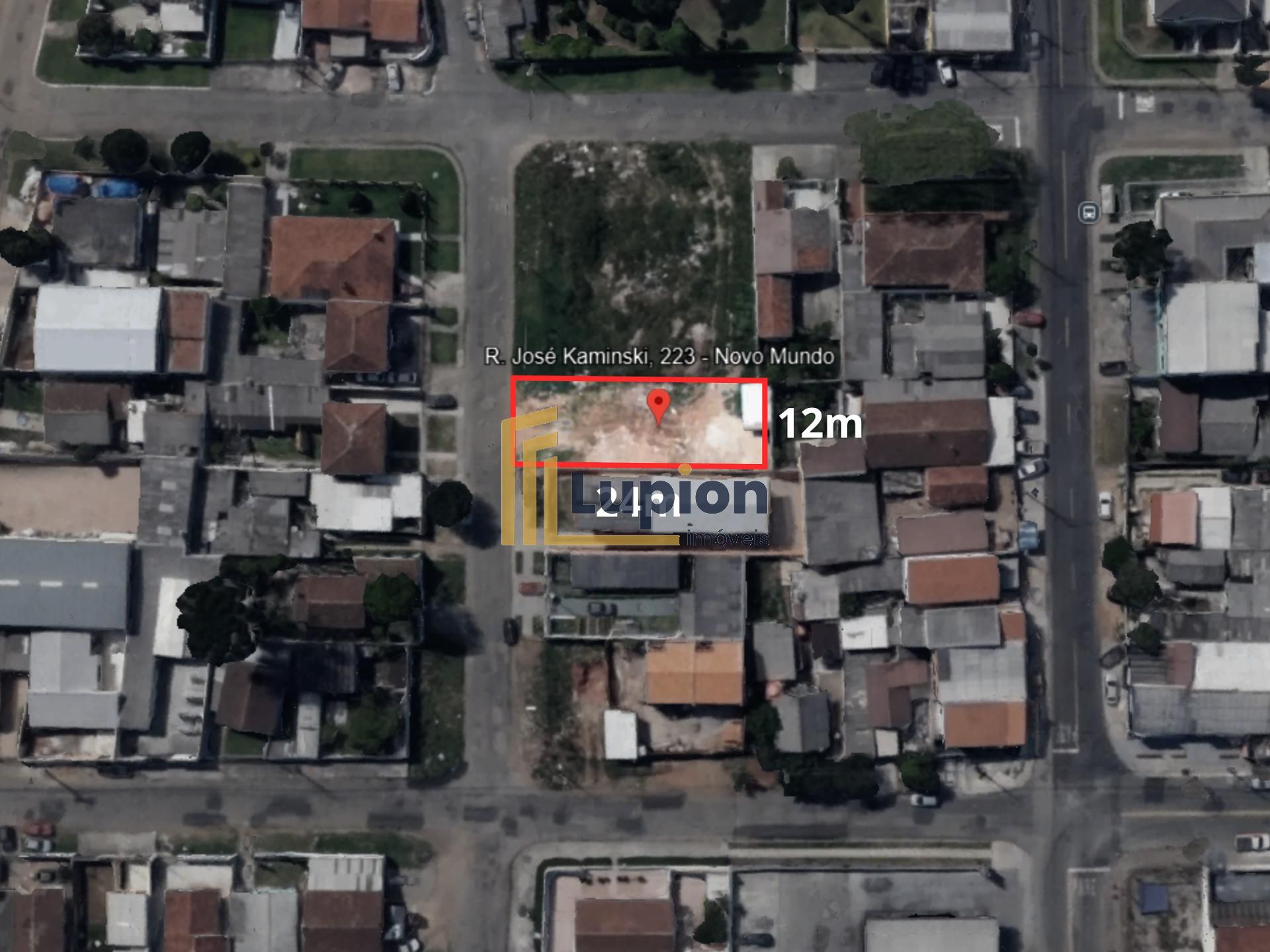 Terreno à venda, Novo Mundo, projeto de sobrados aprovado, CUR...