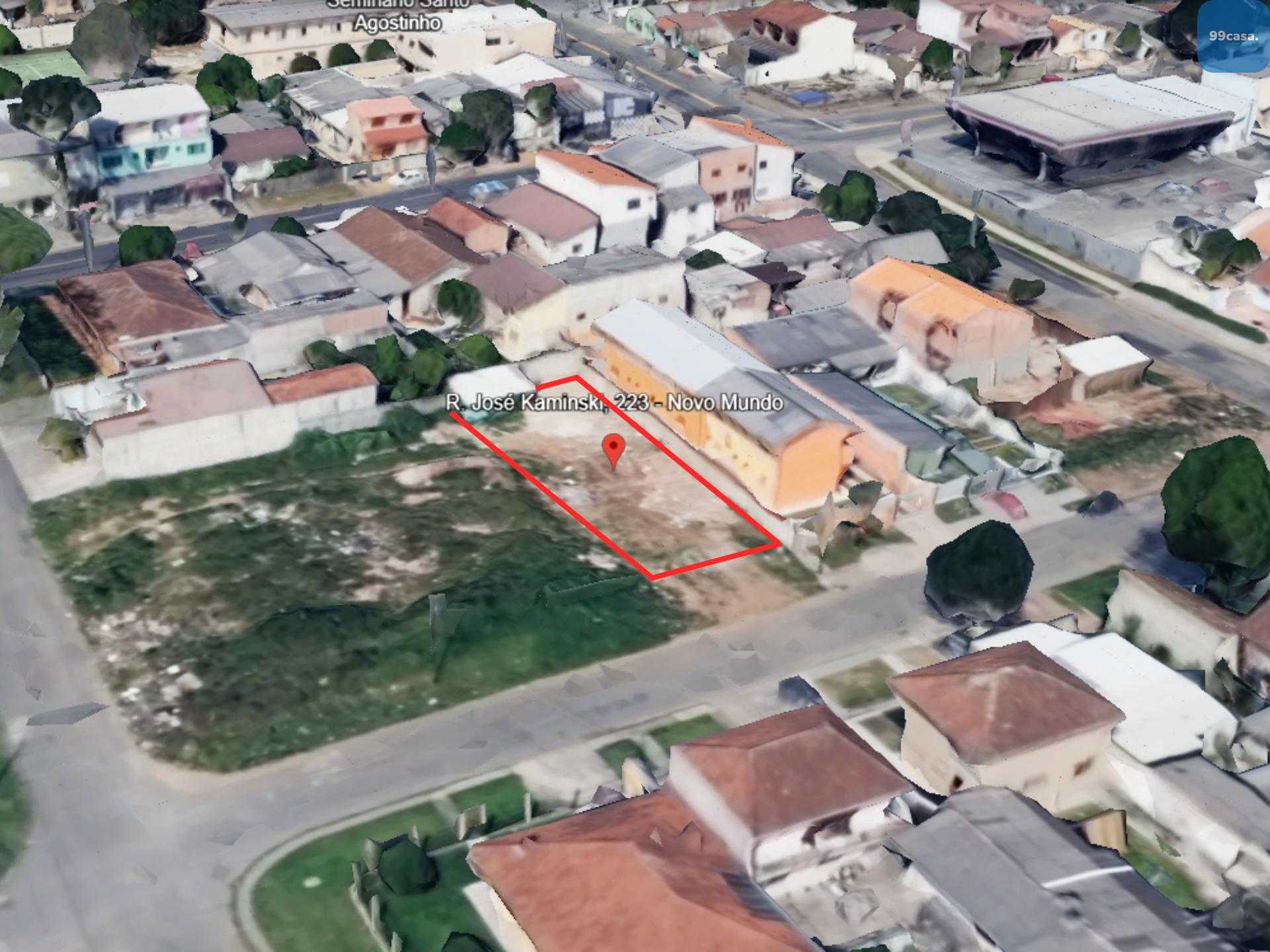 Terreno à venda, Novo Mundo, projeto de sobrados aprovado, CUR...