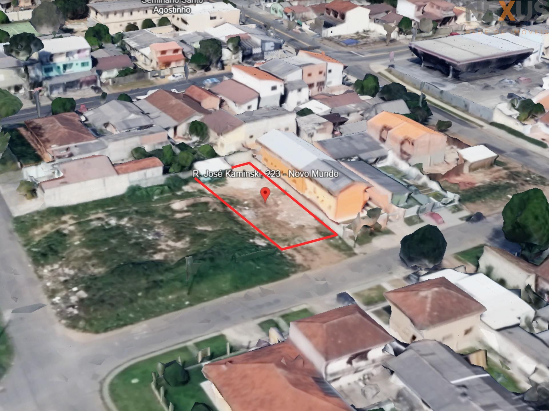 Terreno à venda, Novo Mundo, projeto de sobrados aprovado, CUR...