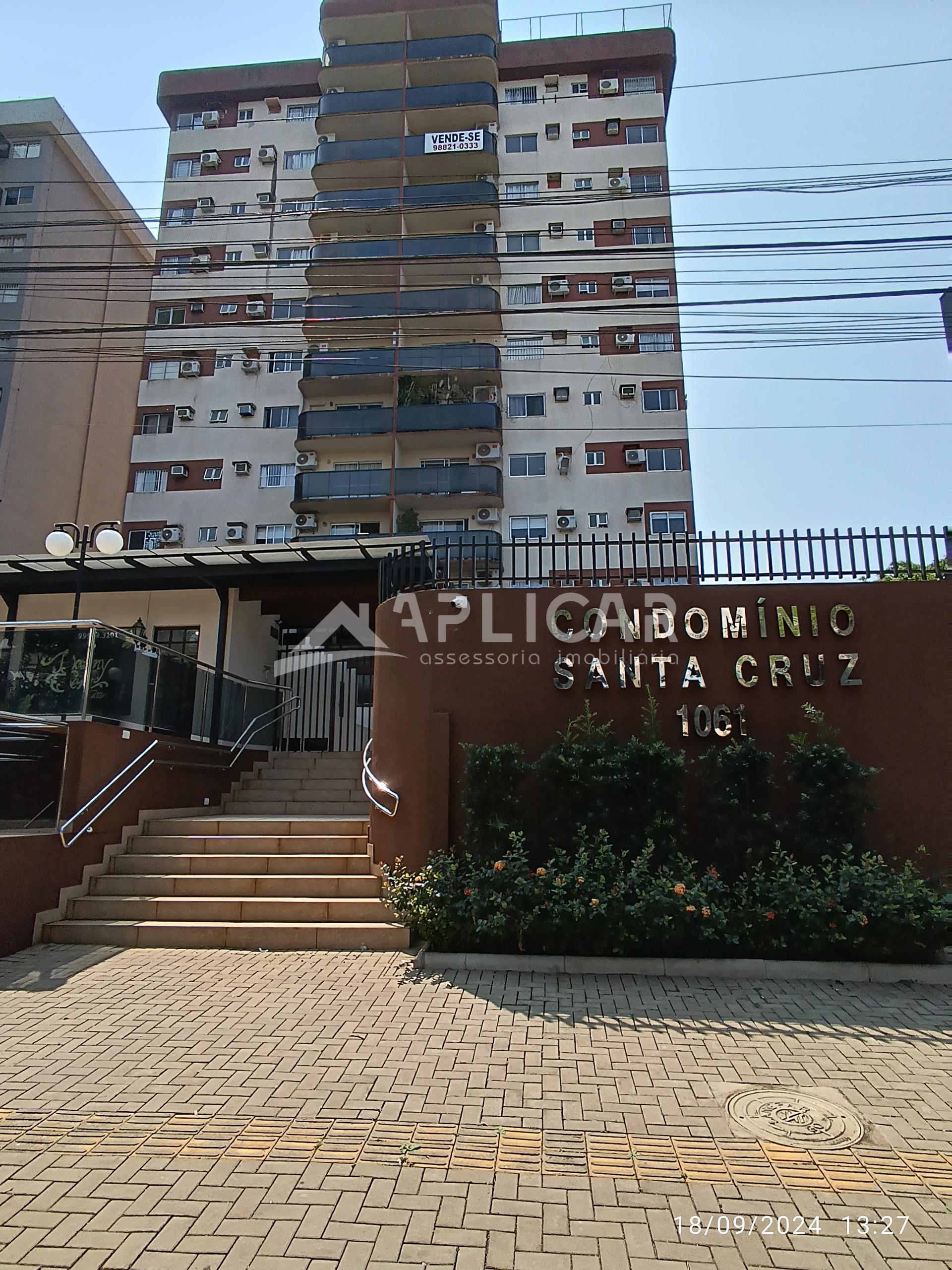 Apartamento para locação no Condomínio Santa Cruz, Centro, FOZ...