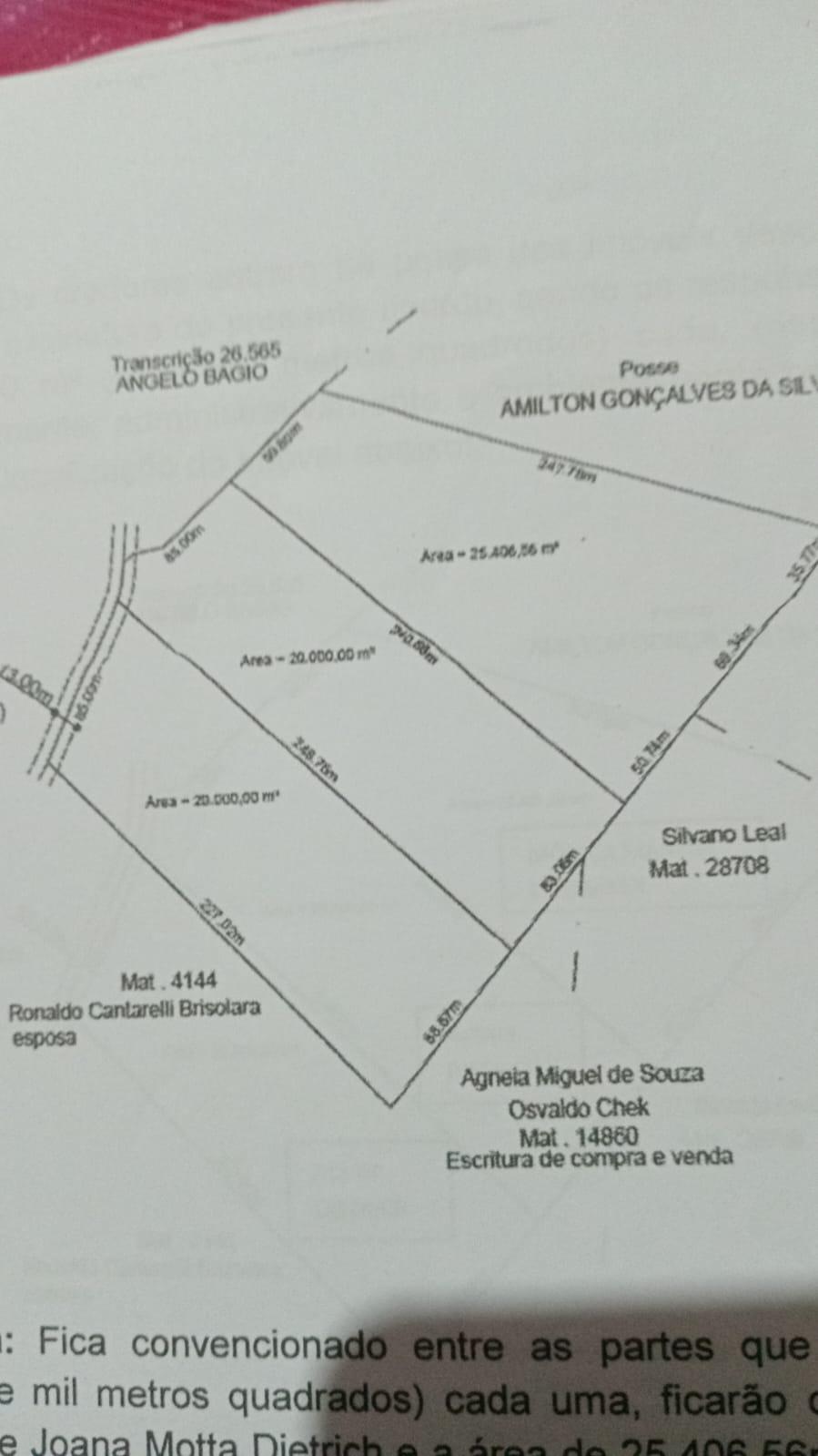 Chácara à venda, Rodeio Santo Antonio, BALSA NOVA - PR