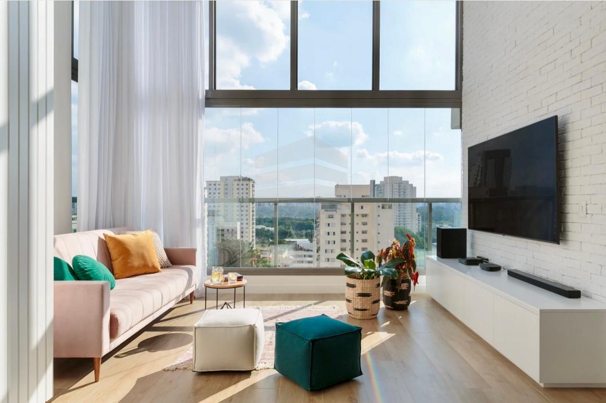 Apartamento moderno MOBILIADO pr?ximo aos metr?s AACD e Hosp S...