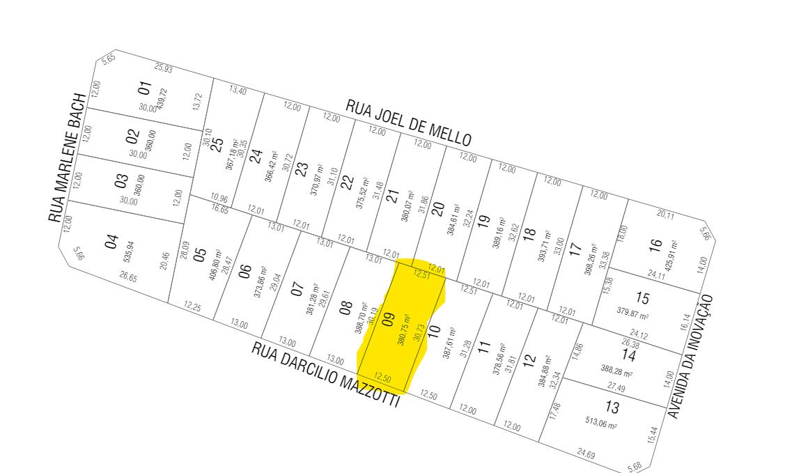 Lote à venda próximo ao Shopping no bairro São Luiz em Pato Br...