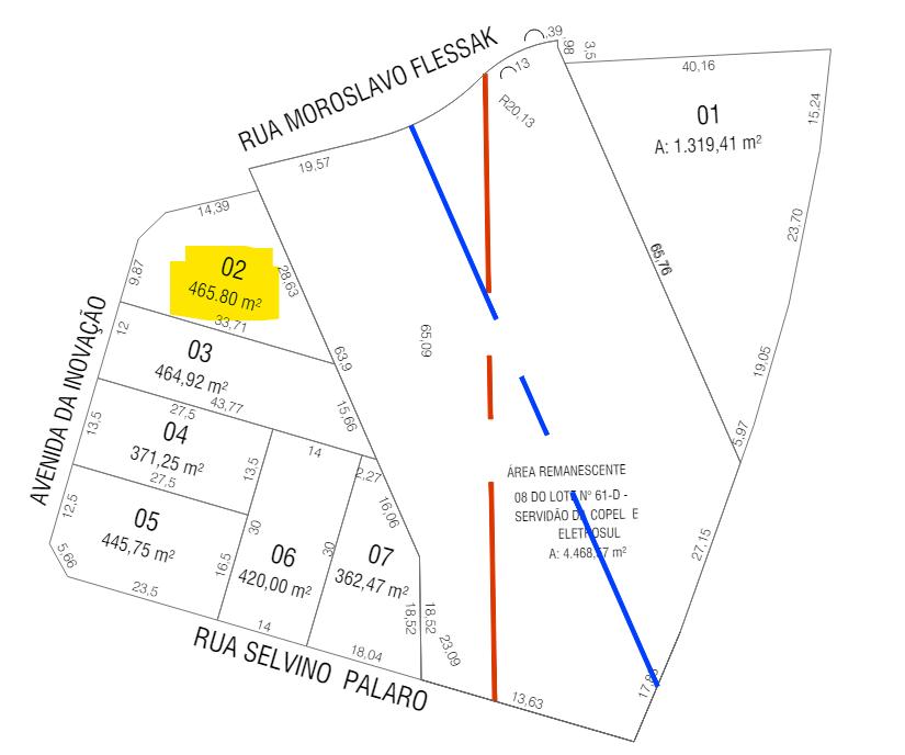 Lote à venda no bairro São Luiz próximo ao Shopping em Pato Br...