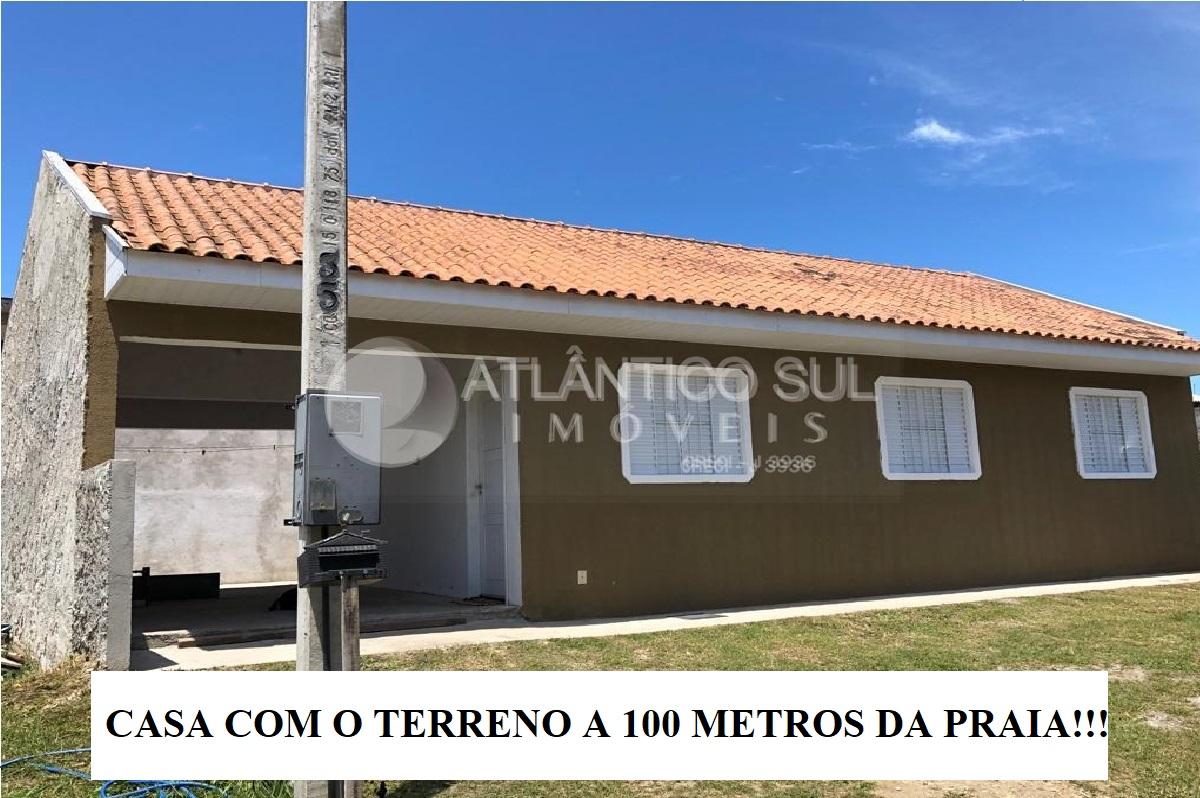 Casa com amplo terreno a 100m da praia, Marissol, PONTAL DO PR...