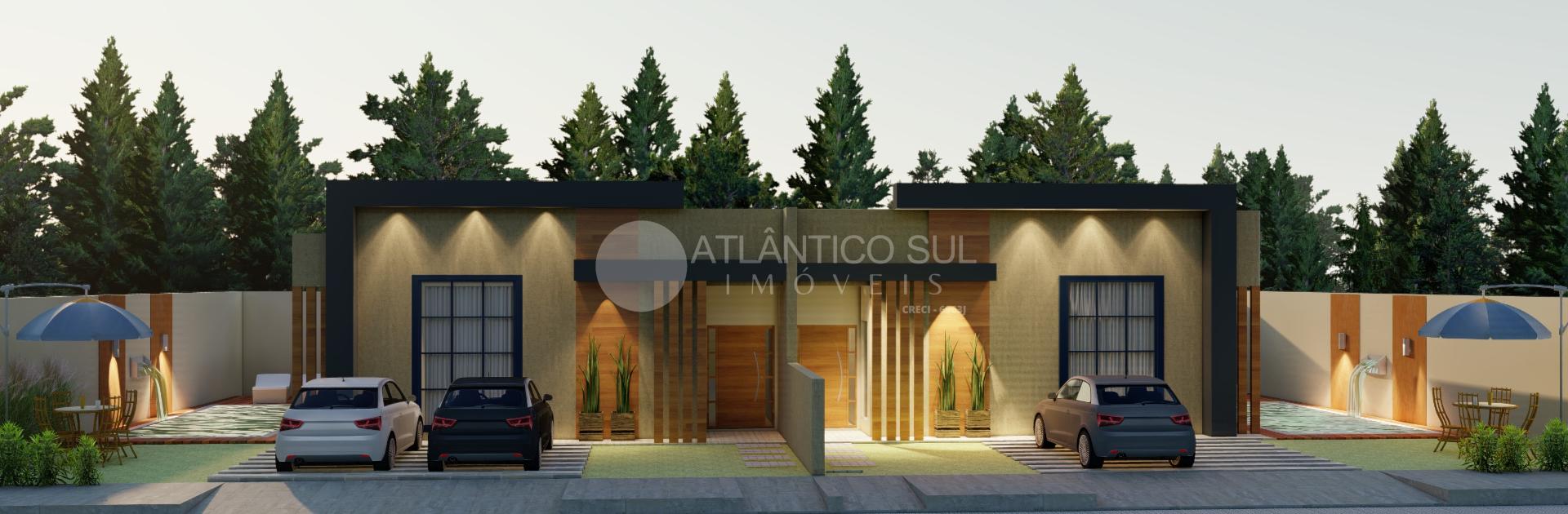 Casa nova com piscina,3 quartos à venda, GAIVOTAS, MATINHOS - PR