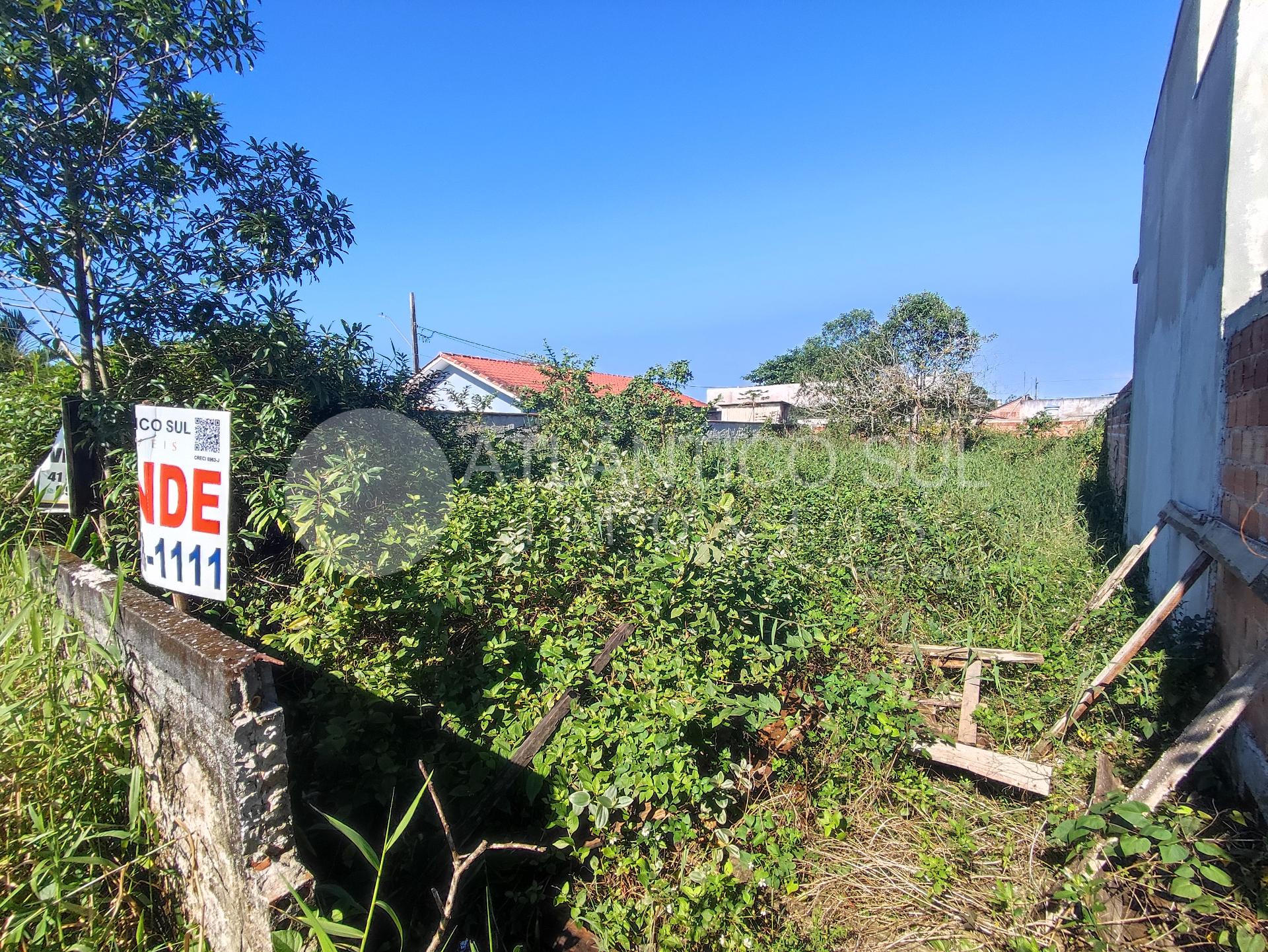 Terreno à venda,á 800 metros do mar em GAIVOTAS, MATINHOS - PR