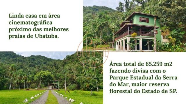 Vendo linda casa com piscina cercada pela natureza em área de ...