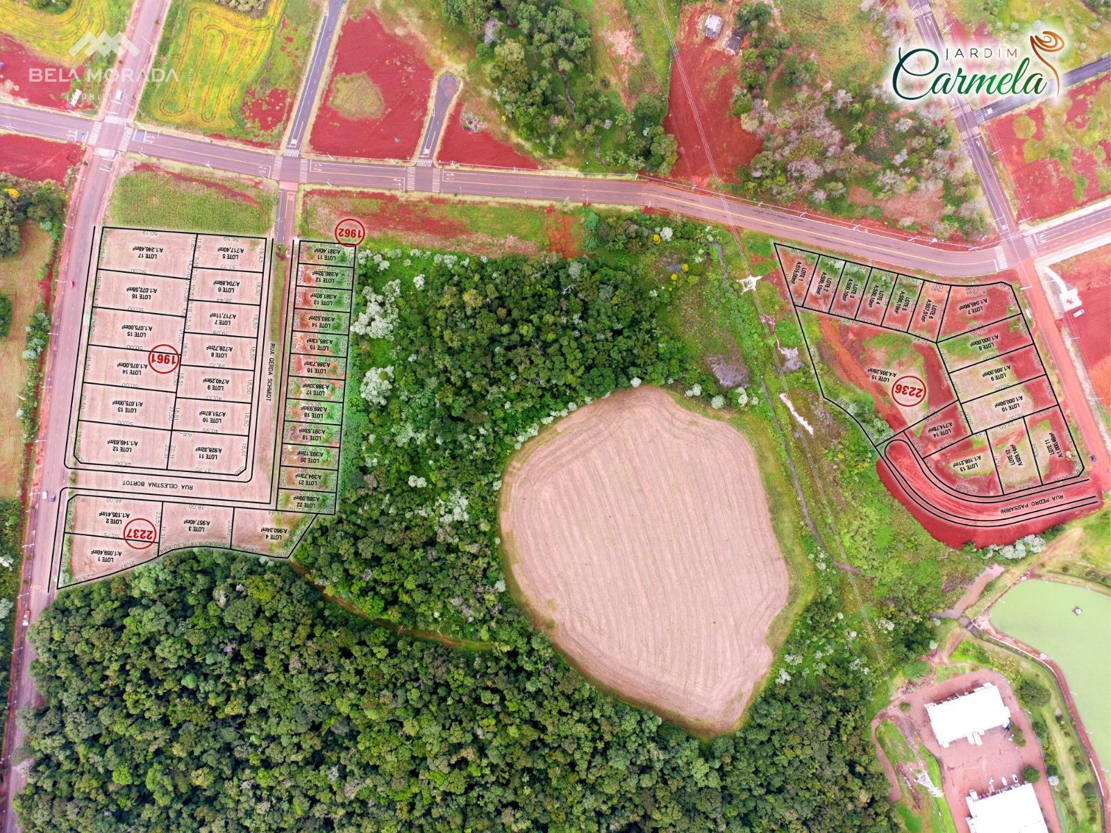 TERRENOS A VENDA NO LOTEAMENTO JARDIM CARMELA - BAIRRO BORTOT