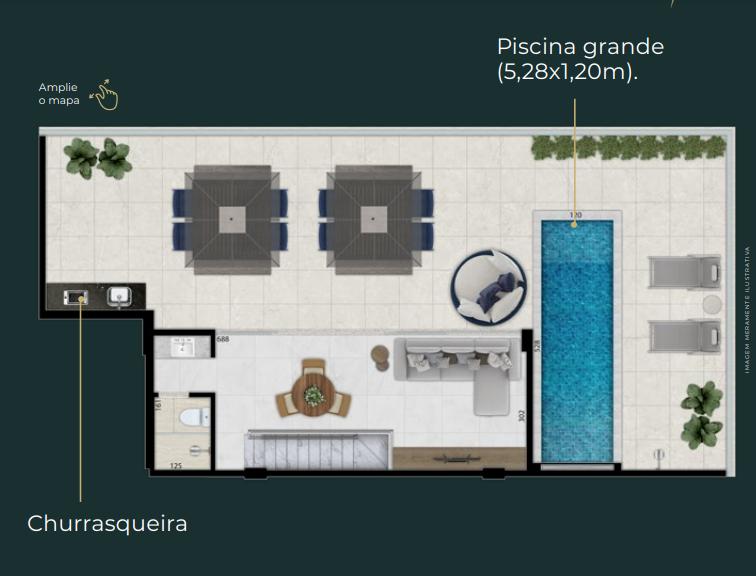 Apartamento à venda com 3 quartos, 223m² - Foto 4