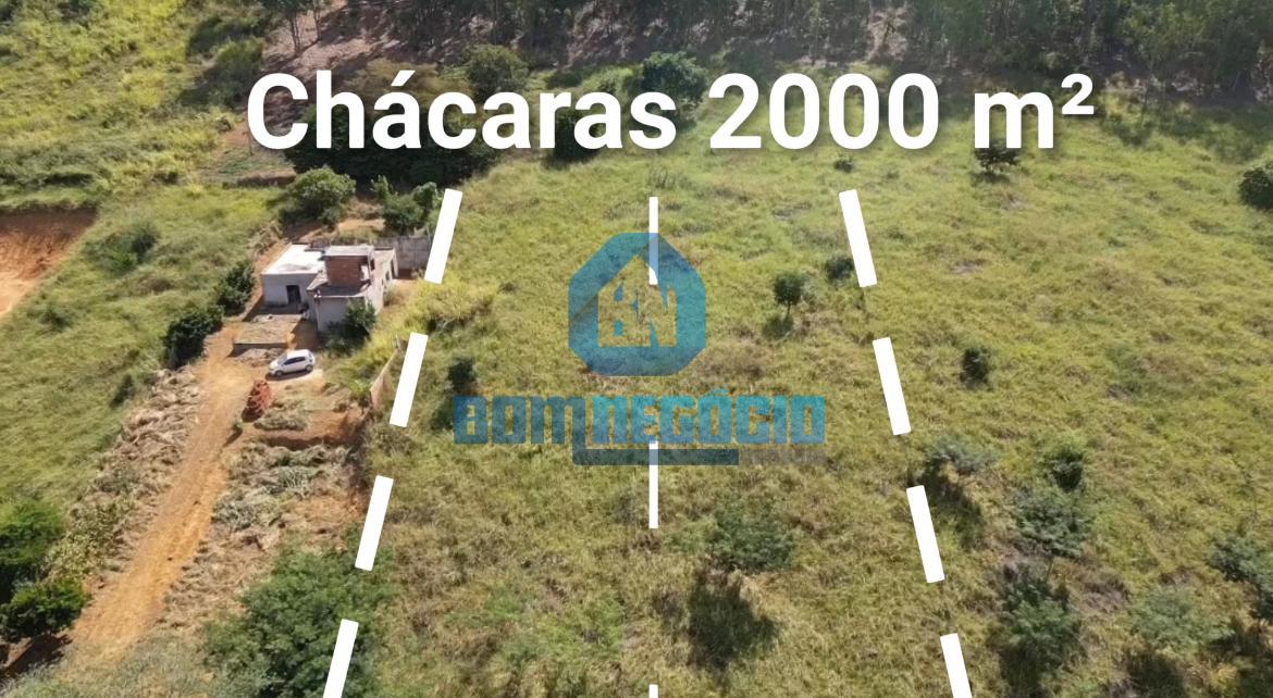 Chácara com 2000 m  e ótima topografia à venda, CHACREAMENTO A...
