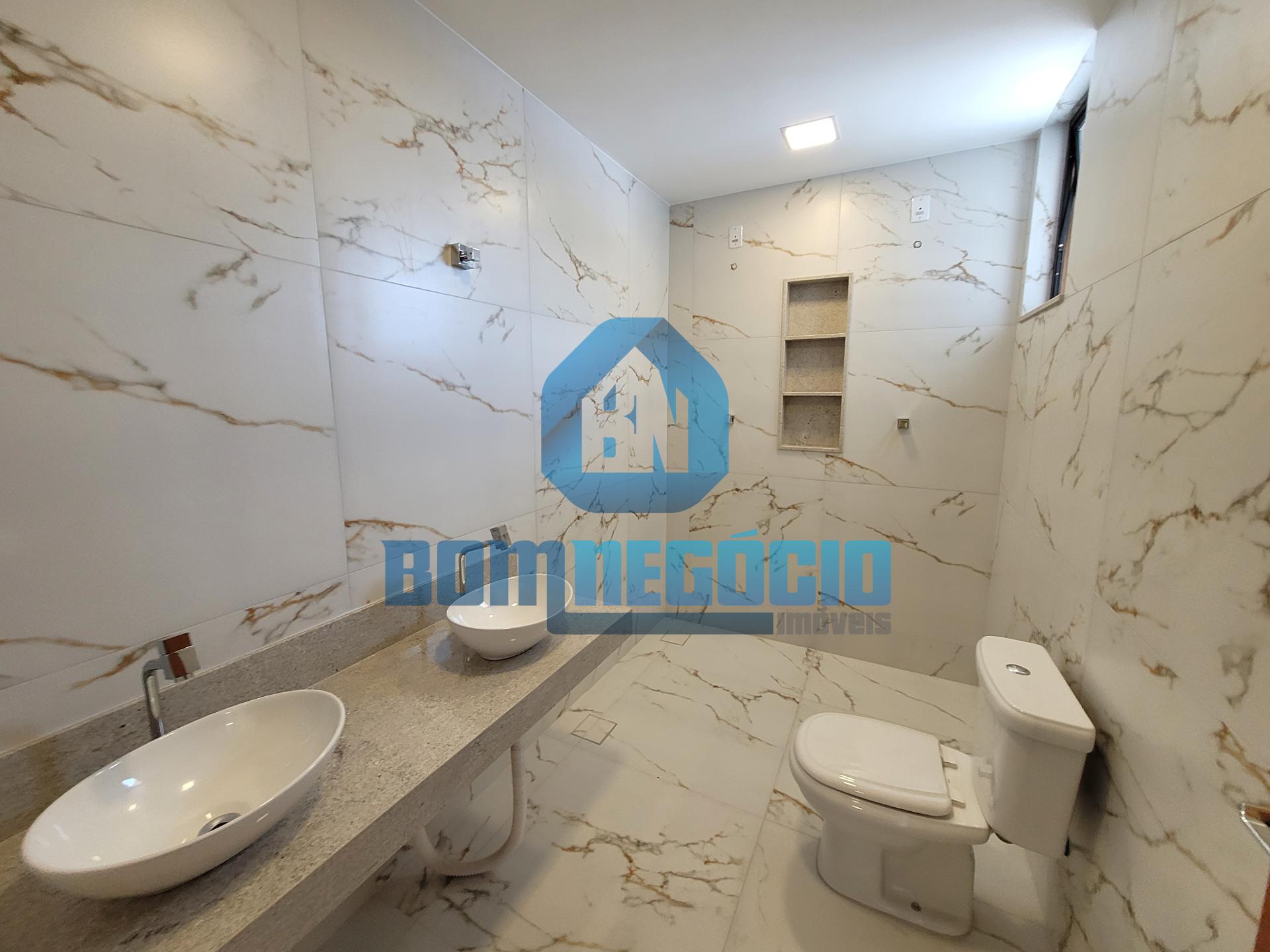 Casa nova com 3 quartos, 3 banheiros e área gourmet à venda, C...