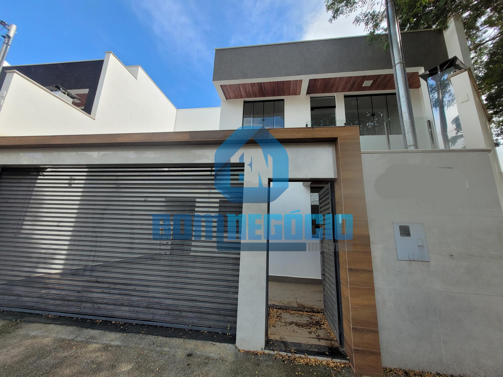 Casa nova com 3 quartos, 3 banheiros e área gourmet à venda, C...