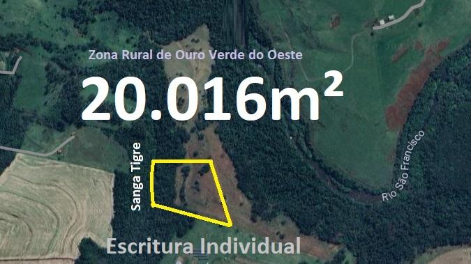 Chácara de 20.016m  com Matrícula individual na Zona Rural de ...