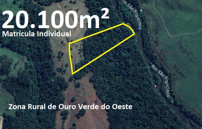 Chácara de 20.100m  com Matrícula Individual na Zona Rural de ...