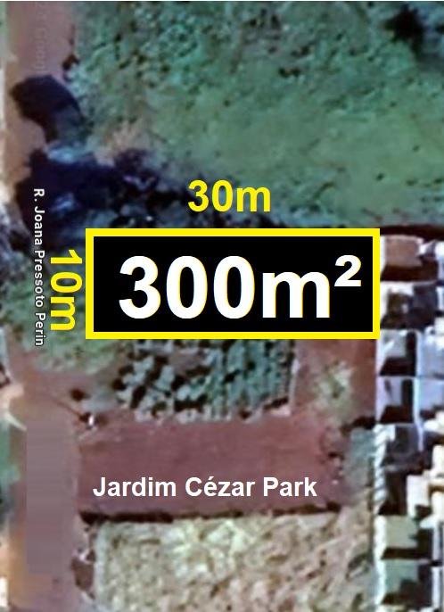 Terreno de 300m  em Ótima Localização no Jardim Cezar Park