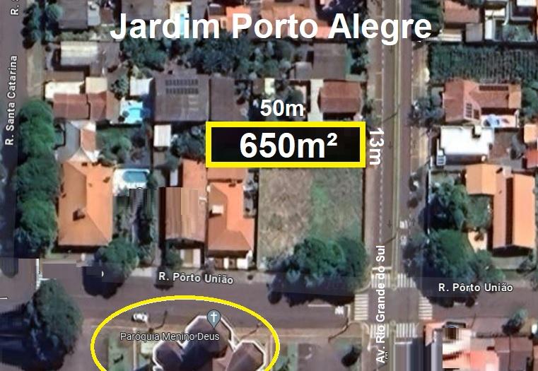 Terreno de 650m  em Ótima localização na Avenida Rio Grande do...