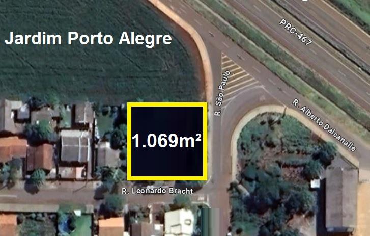 Terreno Comercial de 1.069m  ? venda ao Lado da BR no Jardim P...