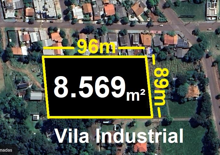 Terreno Comercial de 8.569,10m   à venda na Vila Industrial em...