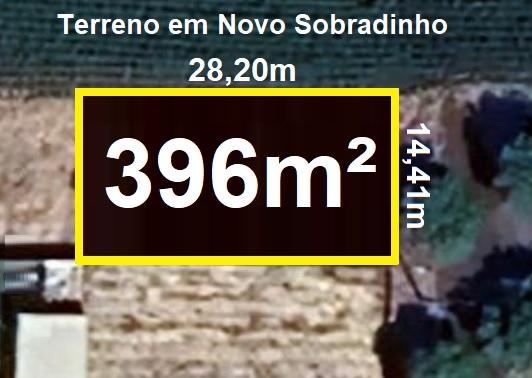 Terreno de 396,49m  em Novo Sobradinho PROMOÇÃO  De 135.000,00...