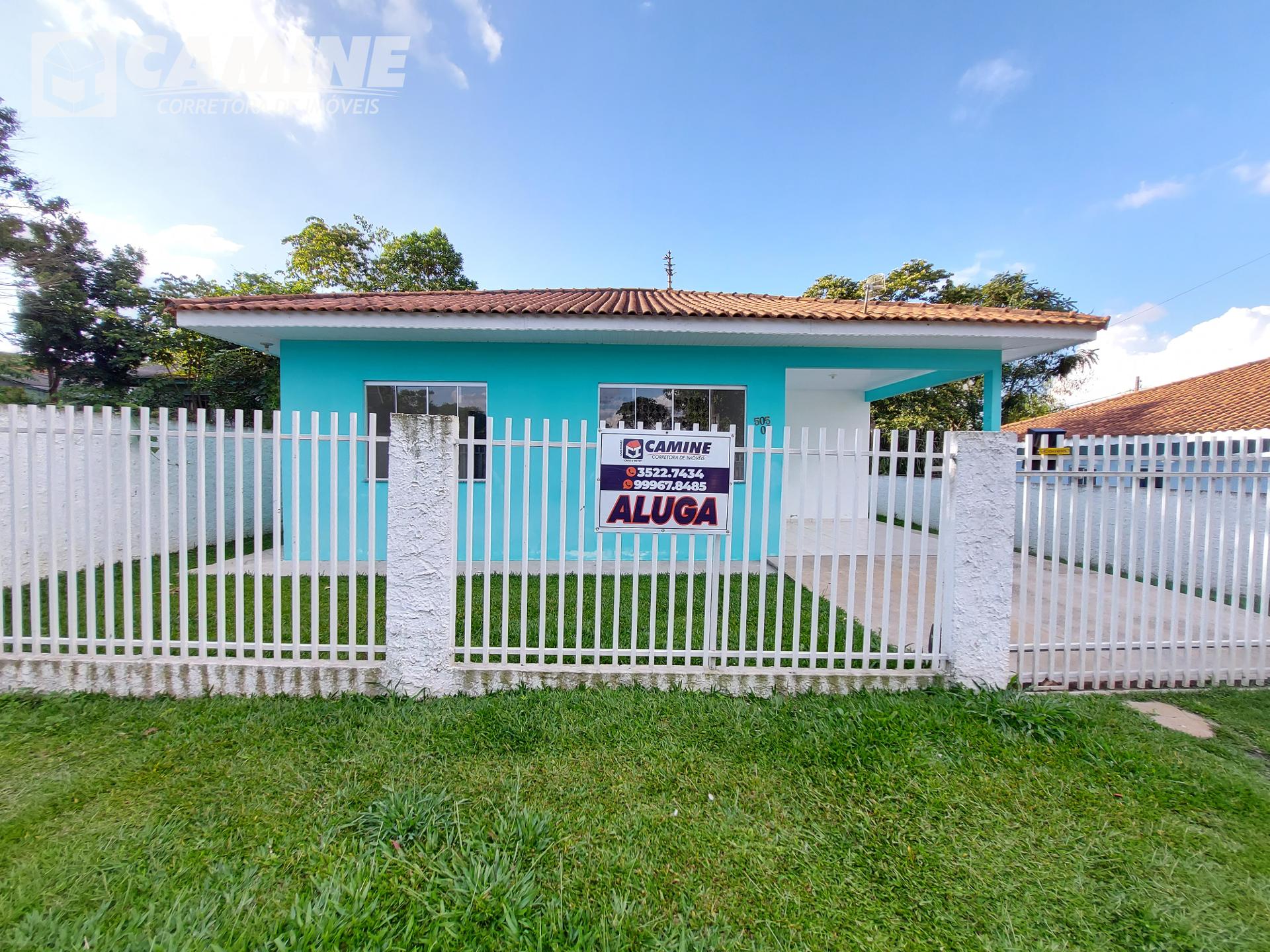 LINDA CASA PARA LOCAÇÃO, NO BAIRRO SÃO SEBASTIÃO! - UNIAO DA VITORIA/PR