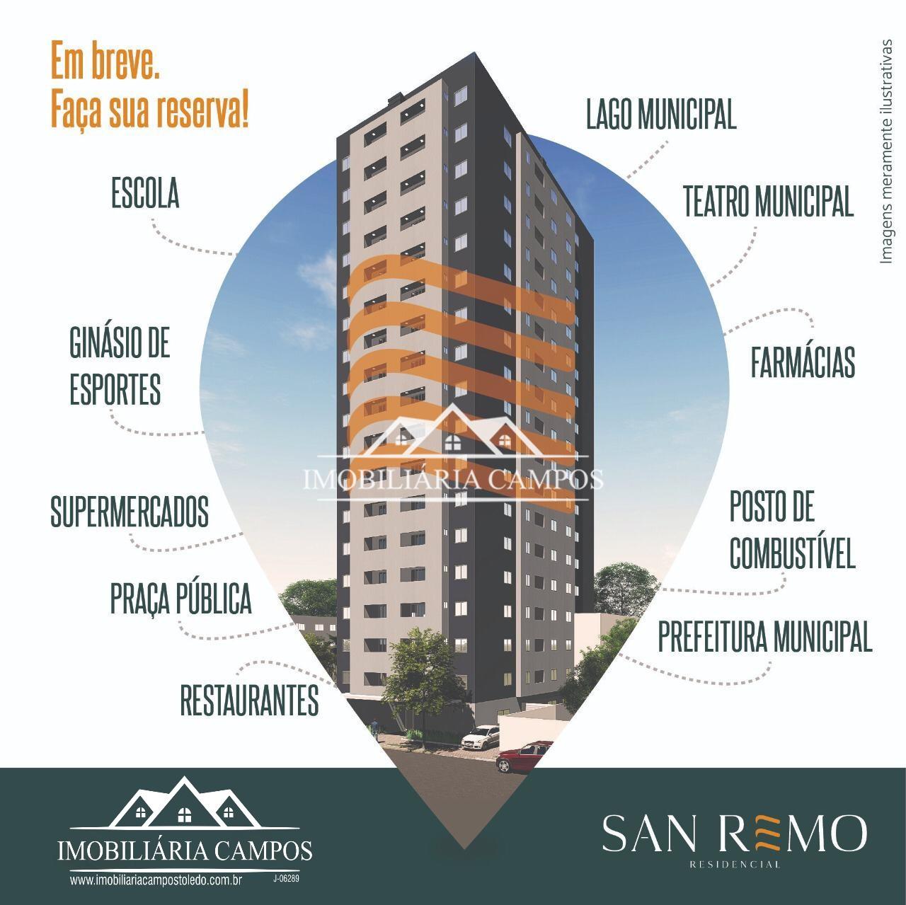 Apartamento  venda, Vila Industrial, TOLEDO - PR
