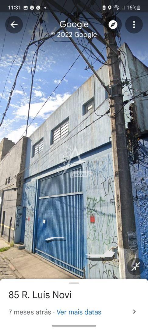 Galp?o para alugar, 300 m? por R$ 5.900/m?s - Capuava - Mau?/SP