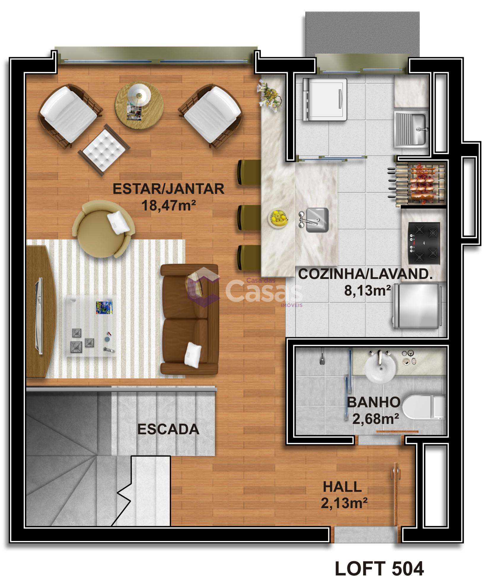 Apartamento à venda com 1 quarto, 82m² - Foto 24