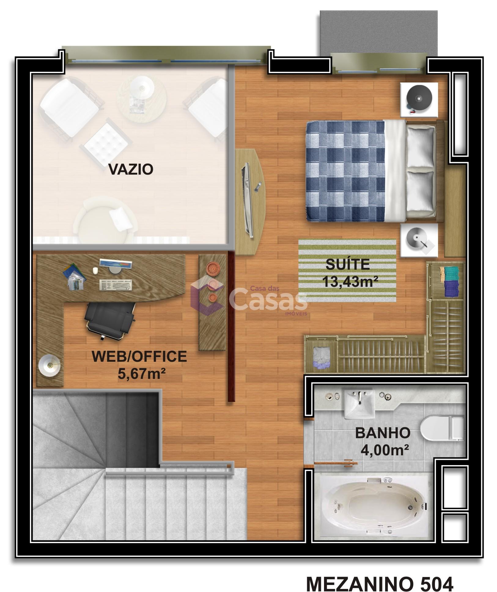 Apartamento à venda com 1 quarto, 82m² - Foto 25