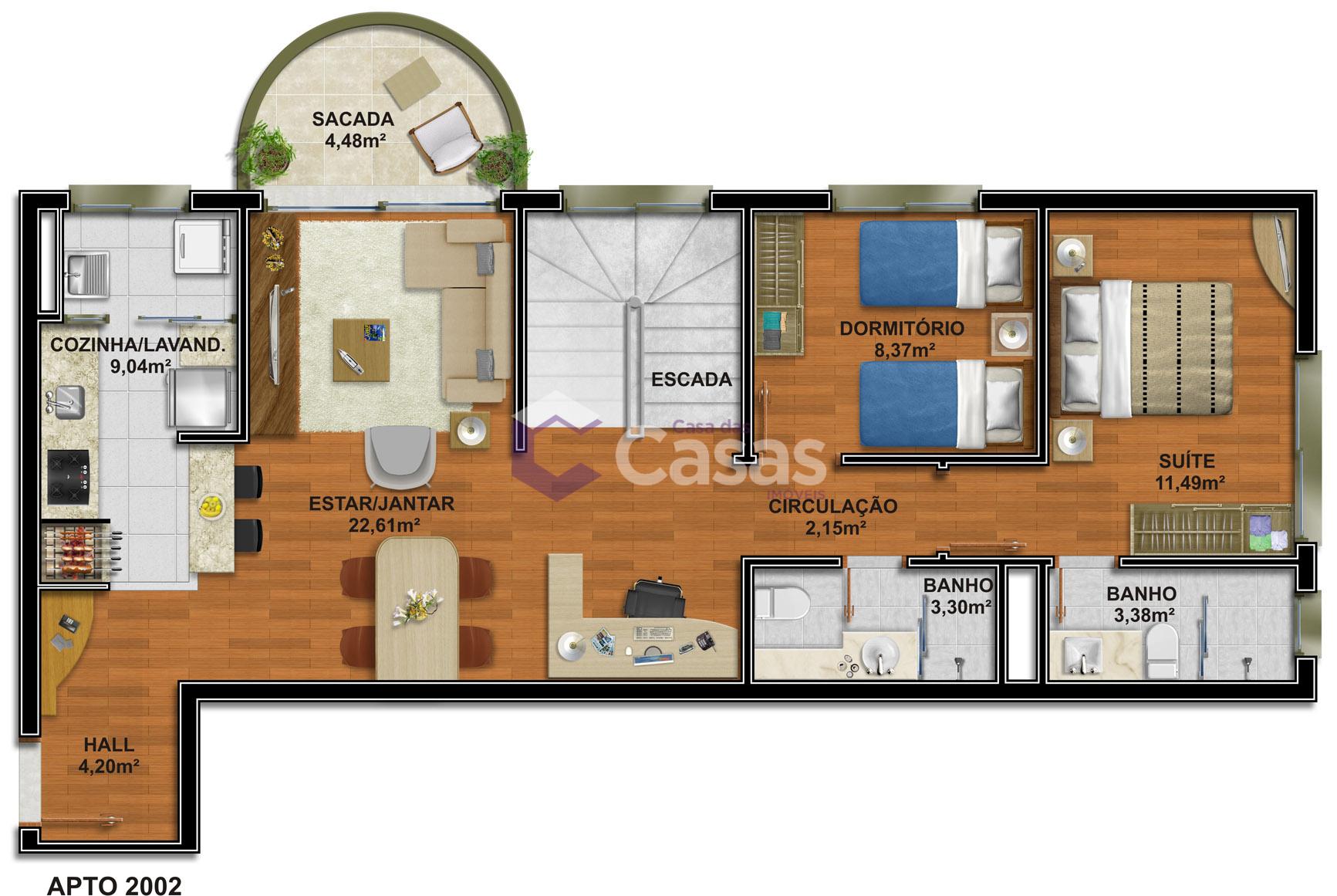 Apartamento à venda com 1 quarto, 82m² - Foto 35