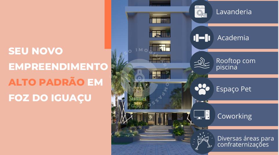 Apartamento com 2 dormitórios à venda, Cr 1, FOZ DO IGUACU - PR