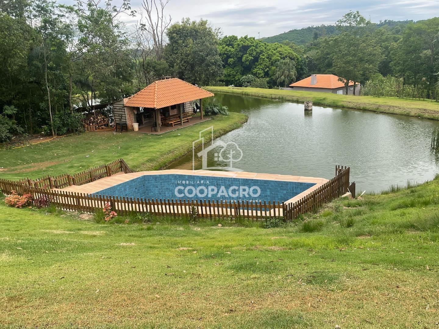 Chácara com 24.000,00 m  a venda com casa,piscina,área de fest...