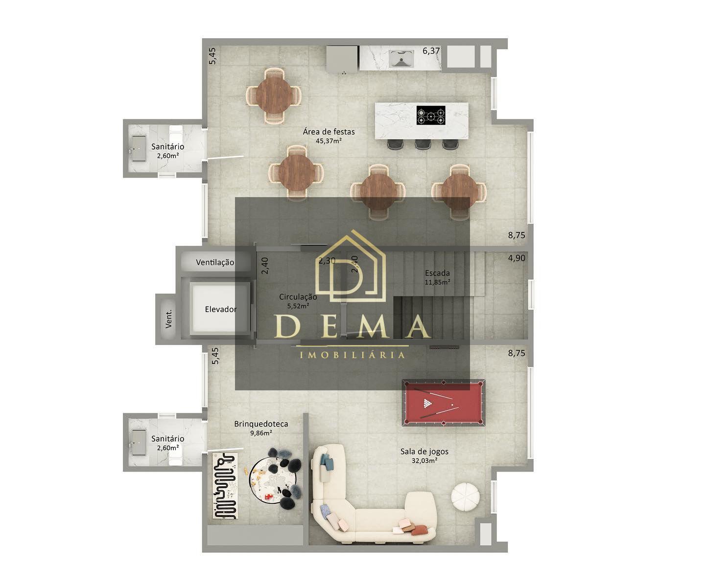 Apartamento à venda com 2 quartos, 127m² - Foto 17