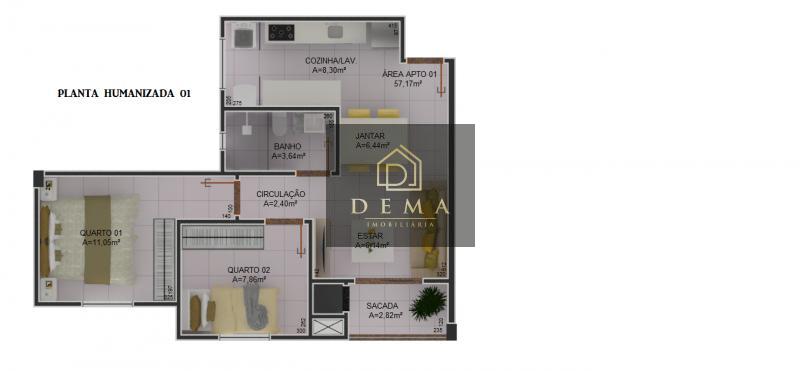 Apartamento à venda com 2 quartos - Foto 10