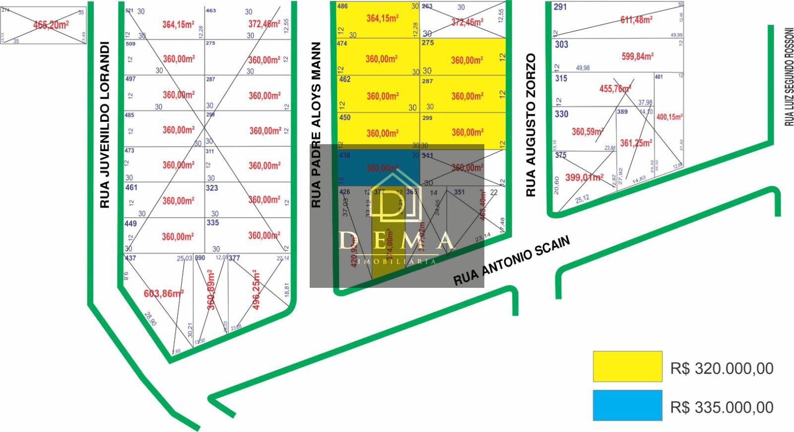 Terreno à venda, 360m² - Foto 1