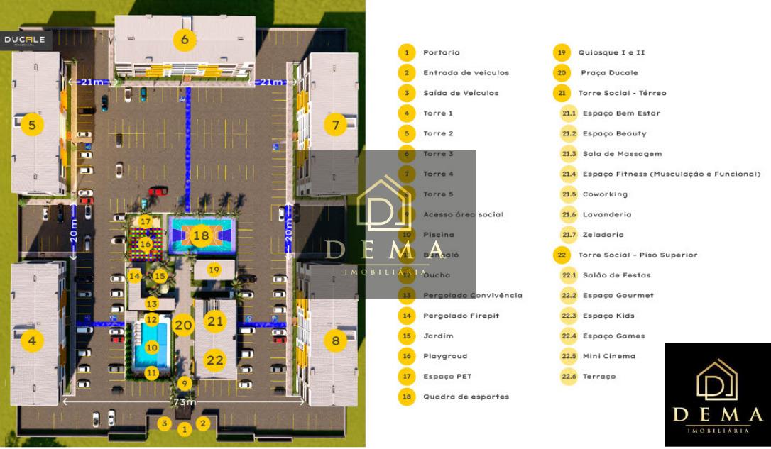 Apartamento à venda com 3 quartos, 54m² - Foto 32