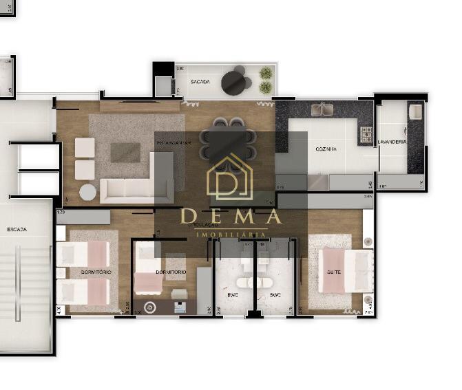 Apartamento à venda com 2 quartos, 117m² - Foto 13