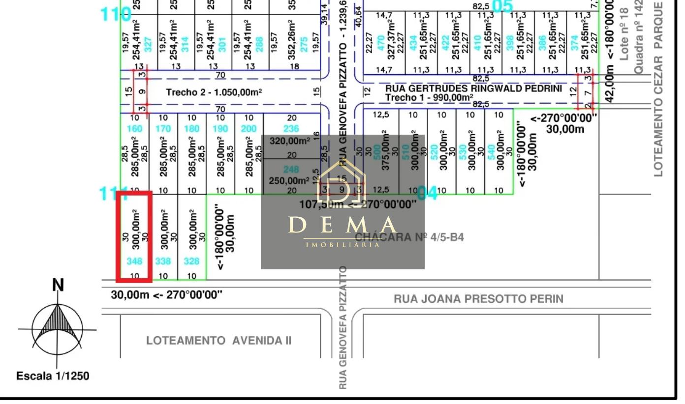 Terreno à venda, 300m² - Foto 1