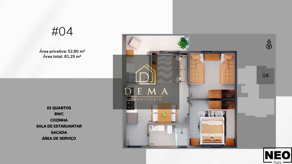 Apartamento à venda com 2 quartos - Foto 9