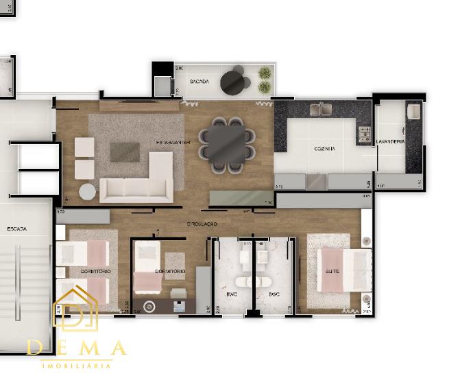 Apartamento à venda com 2 quartos, 192m² - Foto 17