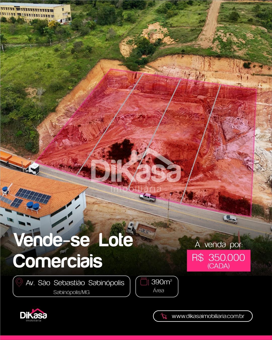 VENDE-SE LOTES COMERCIAIS - AV SÃO SEBASTIÃO