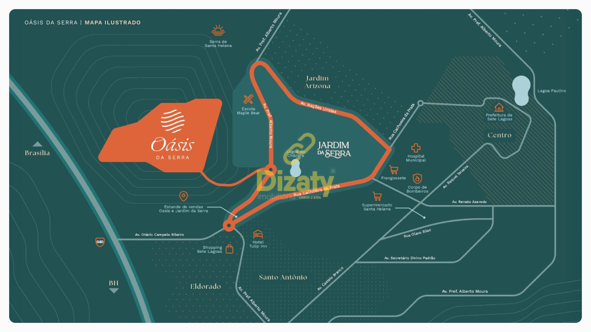 Imobiliria Dizaty em Sete Lagoas - MG